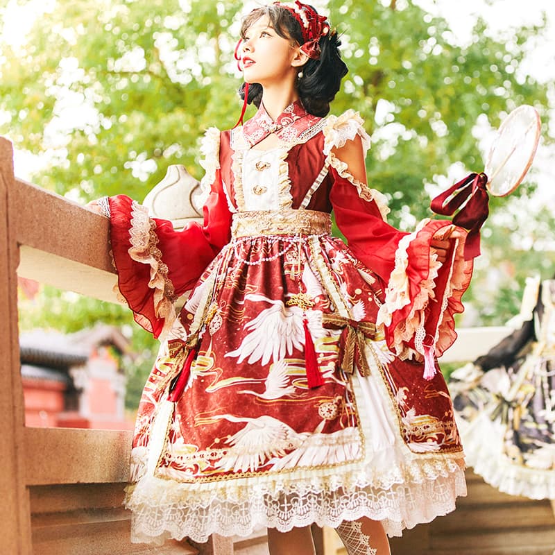 Baolegemao Heqing Yaoyao 2.0 Long Sleeve Dress - изображение 4