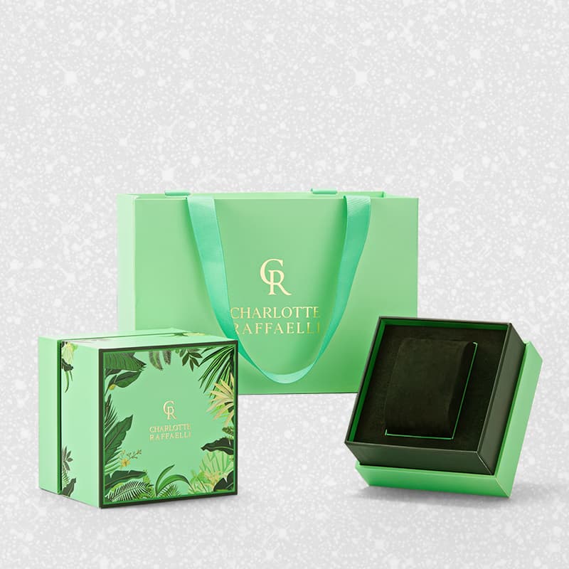 Механические часы CHARLOTTE RAFFAELLI· Radiant Collection Часы с полностью стразами и браслетом из ромашки блестящие - изображение 6