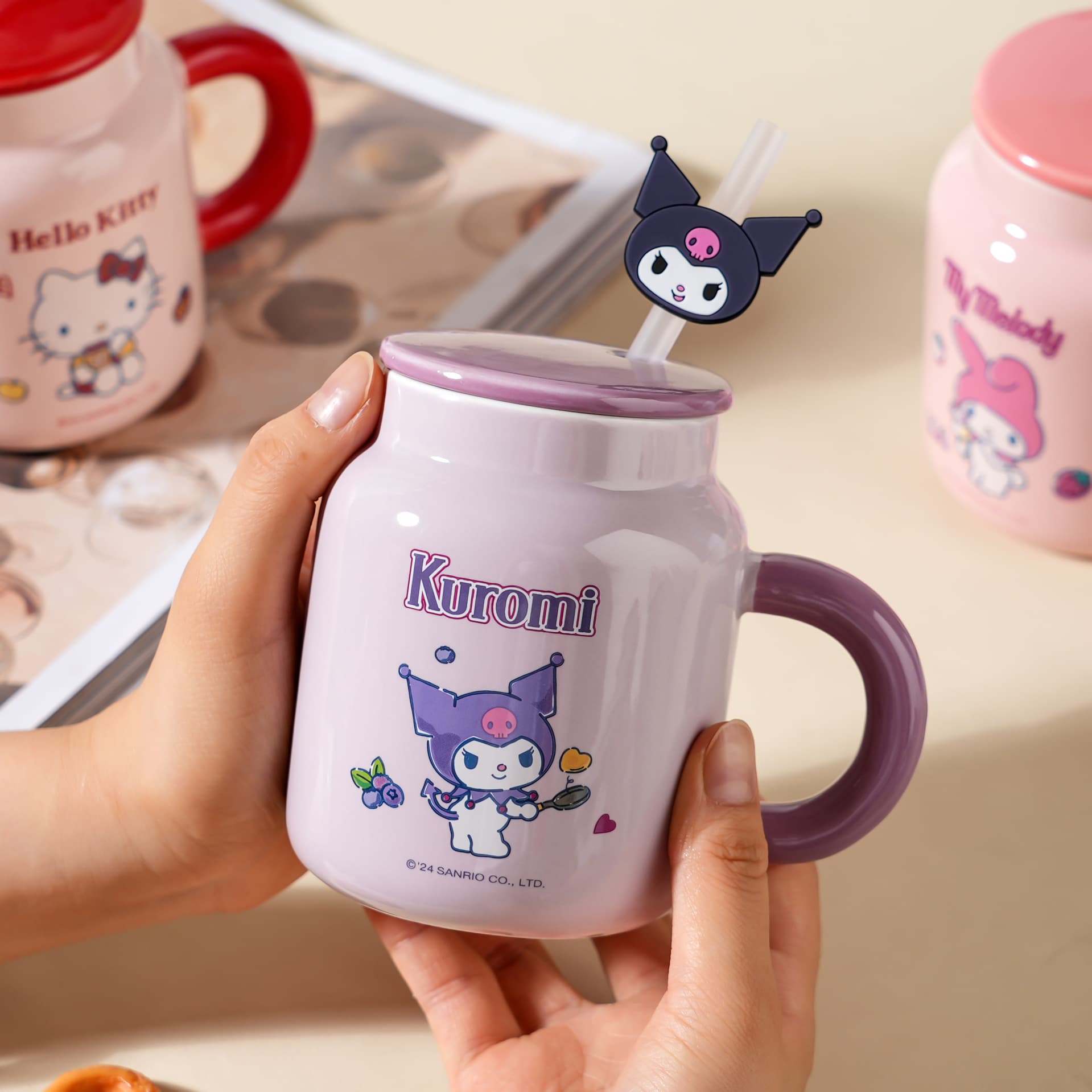 Sanrio x Hello Kitty Коллаборация Кружка 400 мл - изображение 3