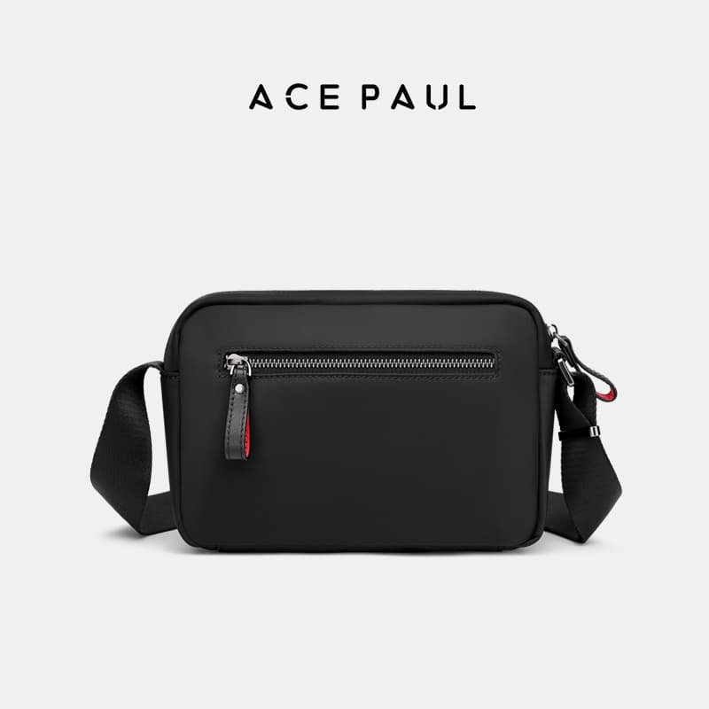 Сумка через плечо Ace Paul Сумки кросс-боди Обсидиановый черный Мужской - изображение 4