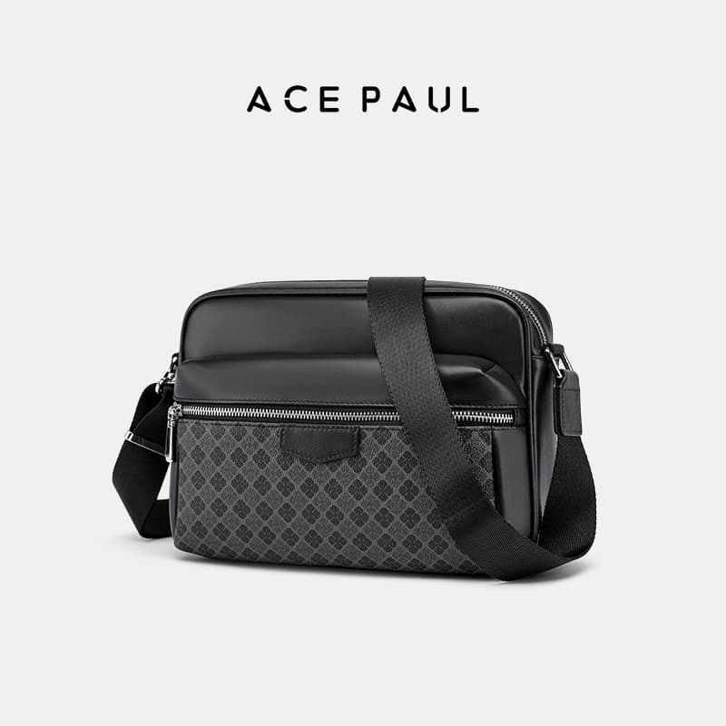Сумка через плечо Ace Paul Сумки кросс-боди Матовый черный Мужской - изображение 2