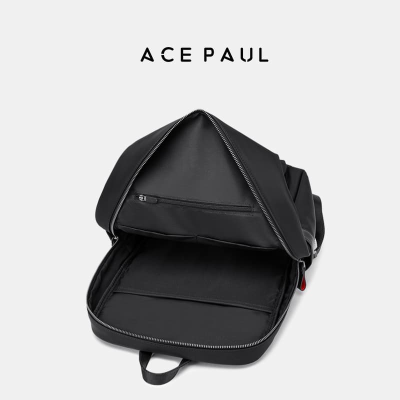 Рюкзак Ace Paul Рюкзаки Обсидиановый черный Унисекс - изображение 7