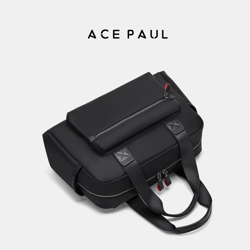 Сумка Ace Paul Сумки Обсидиановый черный Унисекс - изображение 6
