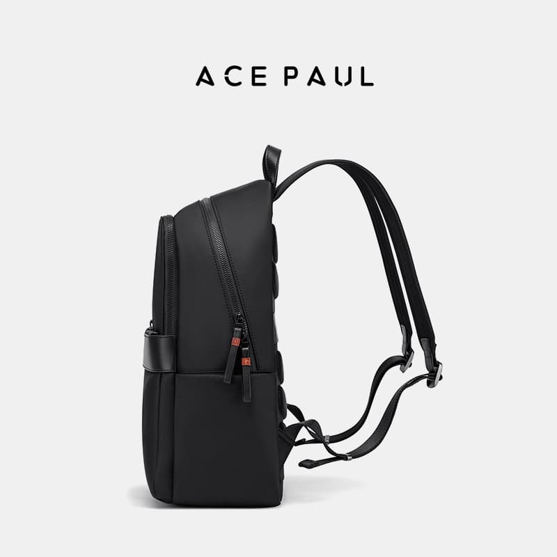 Рюкзак Ace Paul Деловой Формальный Оксфорд Рюкзак Большой Унисекс Обсидиан Черный - изображение 5