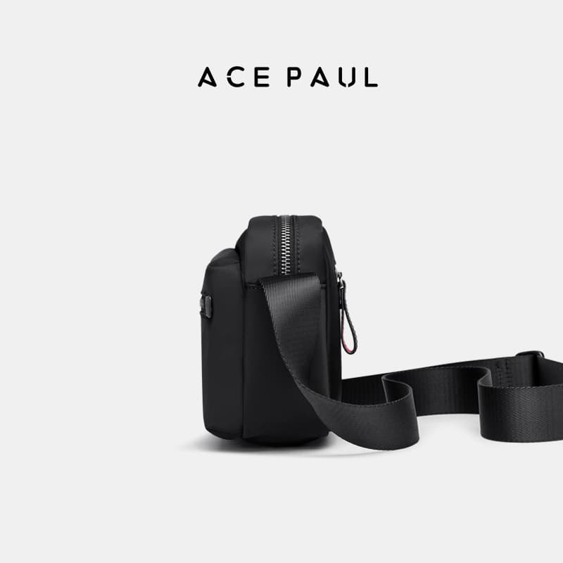 Сумка через плечо Ace Paul Сумки кросс-боди Обсидиановый черный Мужской - изображение 3