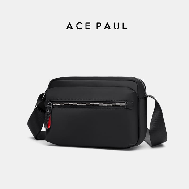 Сумка через плечо Ace Paul Сумки кросс-боди Обсидиановый черный Мужской - изображение 2