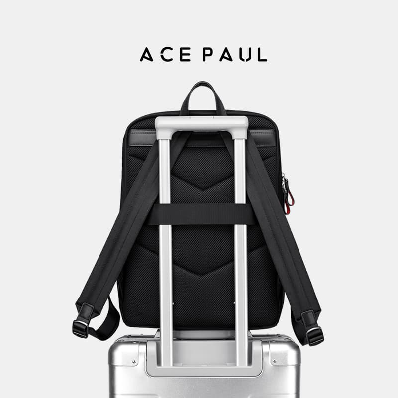 Рюкзак Ace Paul Рюкзаки Обсидиановый черный Унисекс - изображение 6