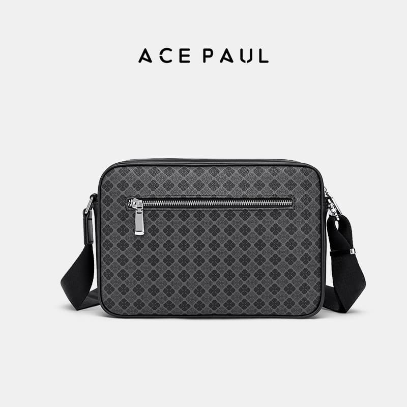 Сумка через плечо Ace Paul Сумки кросс-боди Матовый черный Мужской - изображение 4