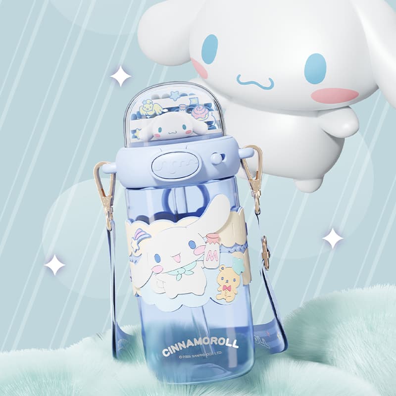 Санрио Hello Kitty Kuromi My Melody Cinnamoroll Практичный Для школьников В Лете 650 мл - изображение 3