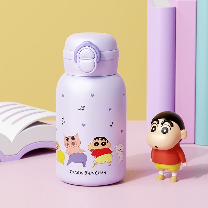 Crayon Shinchan Двойная ручка термокружка 500 мл - изображение 13