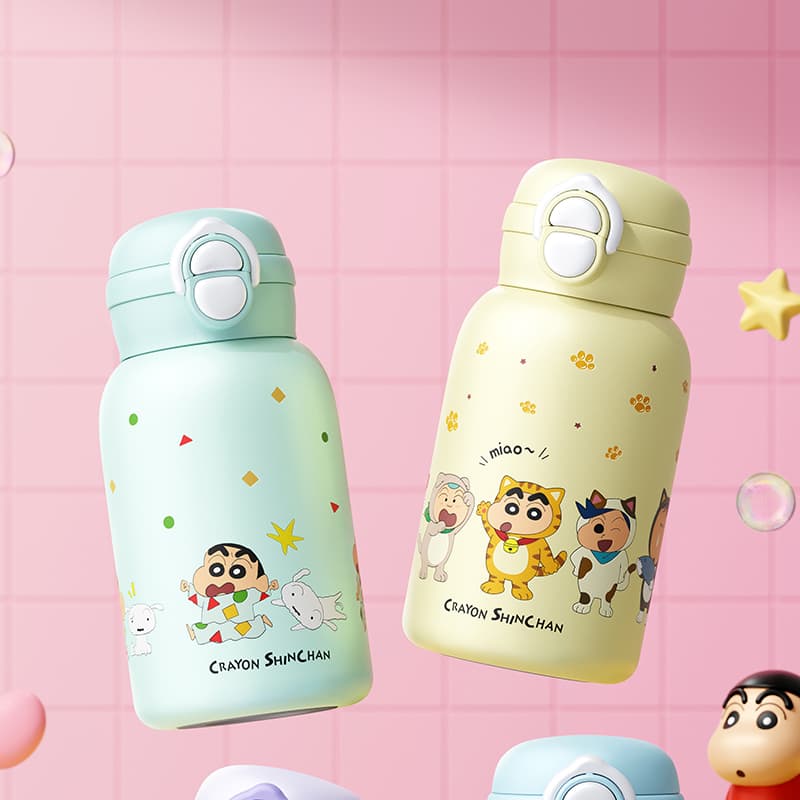 Crayon Shinchan Двойная ручка термокружка 500 мл - изображение 18