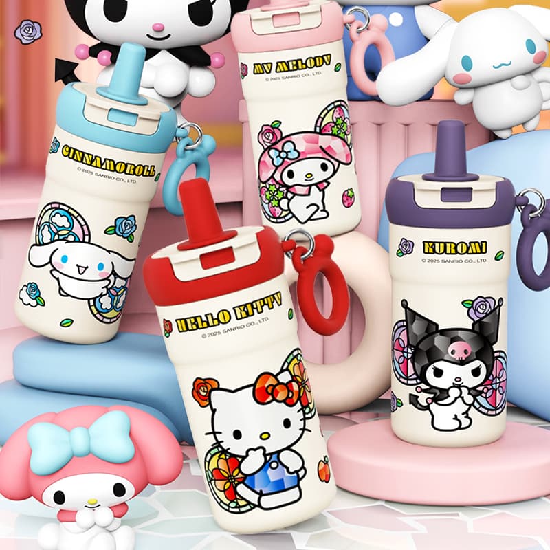 Санрио Hello Kitty Kurumi Термокружка и Термокружка 680 мл - изображение 6