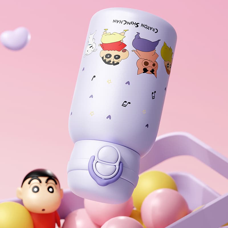 Crayon Shinchan Двойная ручка термокружка 500 мл - изображение 12