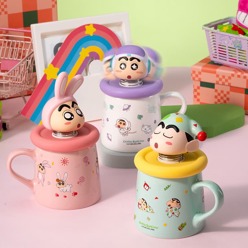 Crayon Shinchan Shake Голова Кукла Чашка - изображение 3