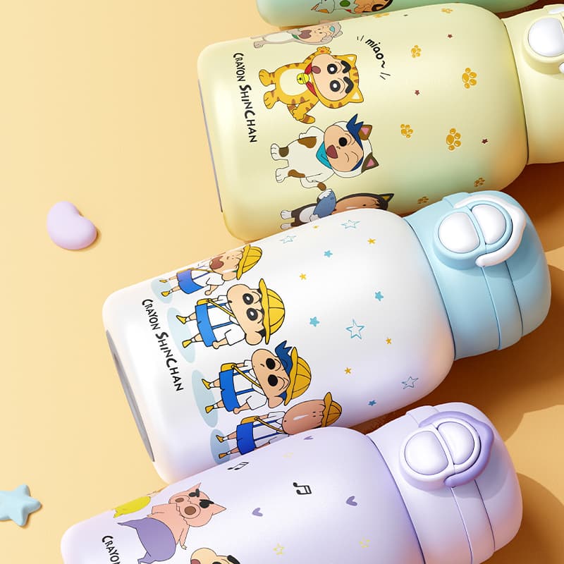 Crayon Shinchan Двойная ручка термокружка 500 мл - изображение 17