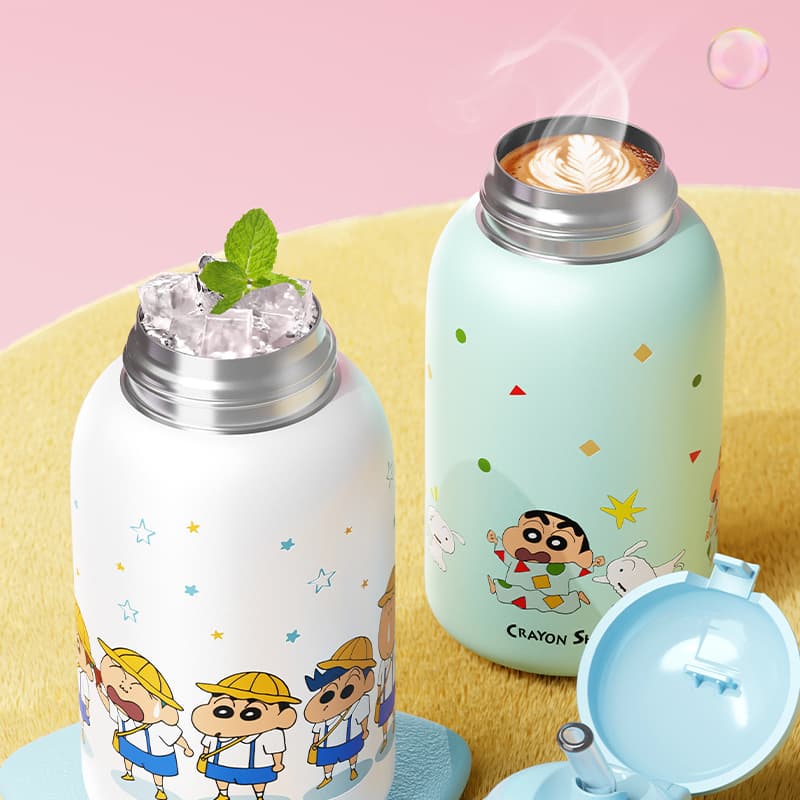 Crayon Shinchan Двойная ручка термокружка 500 мл - изображение 19