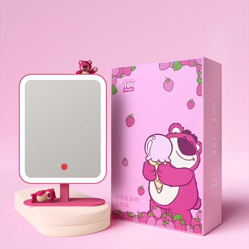 Disney Strawberry Bear Series Зеркала для макияжа Унисекс - изображение 2