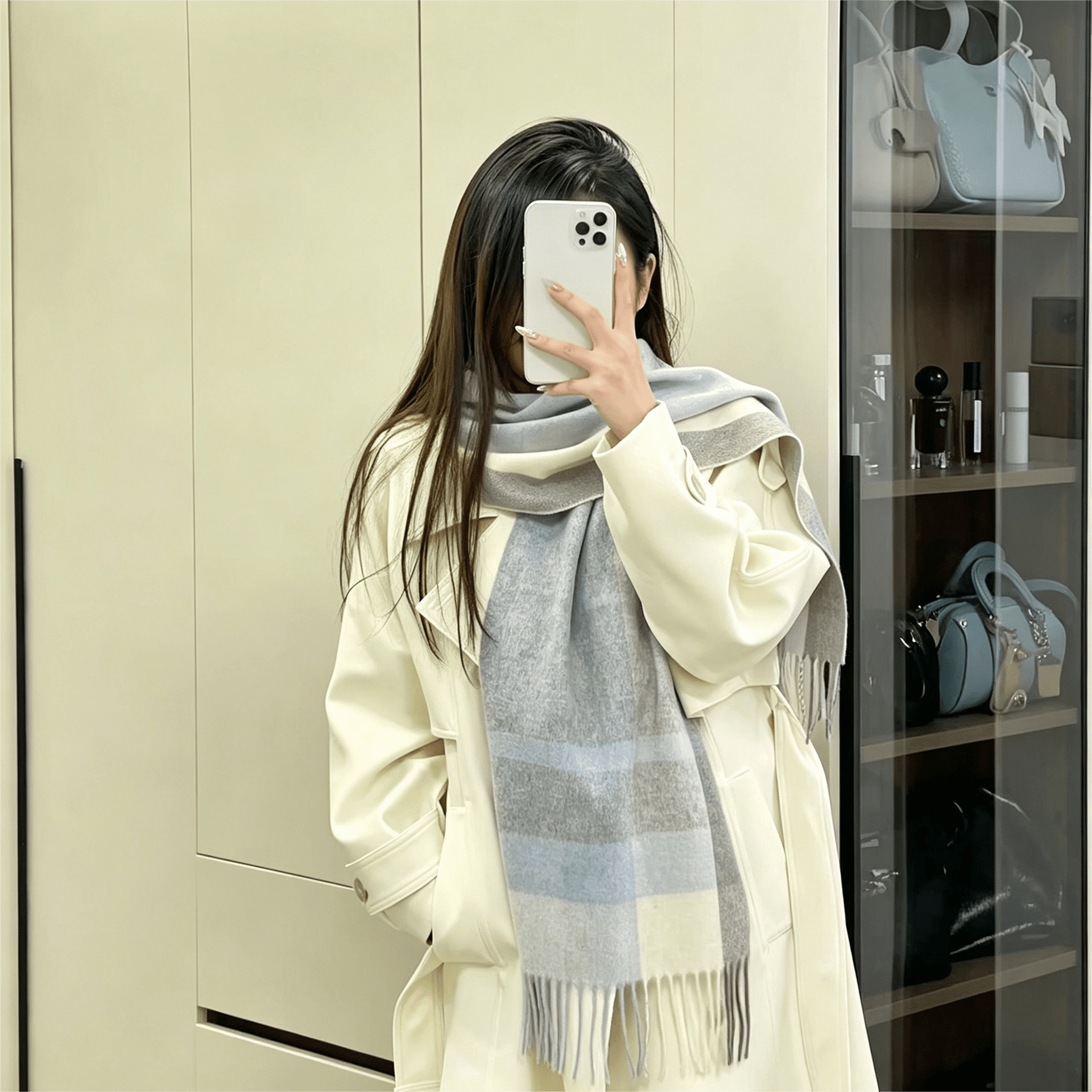 Шарф WARRIOR Wool Knit Платки Унисекс - изображение 4
