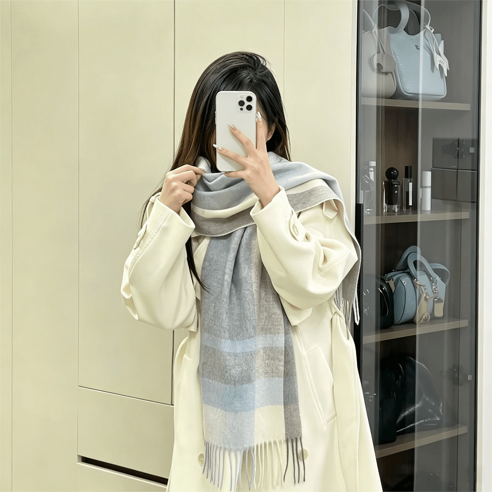 Шарф WARRIOR Wool Knit Платки Унисекс - изображение 3