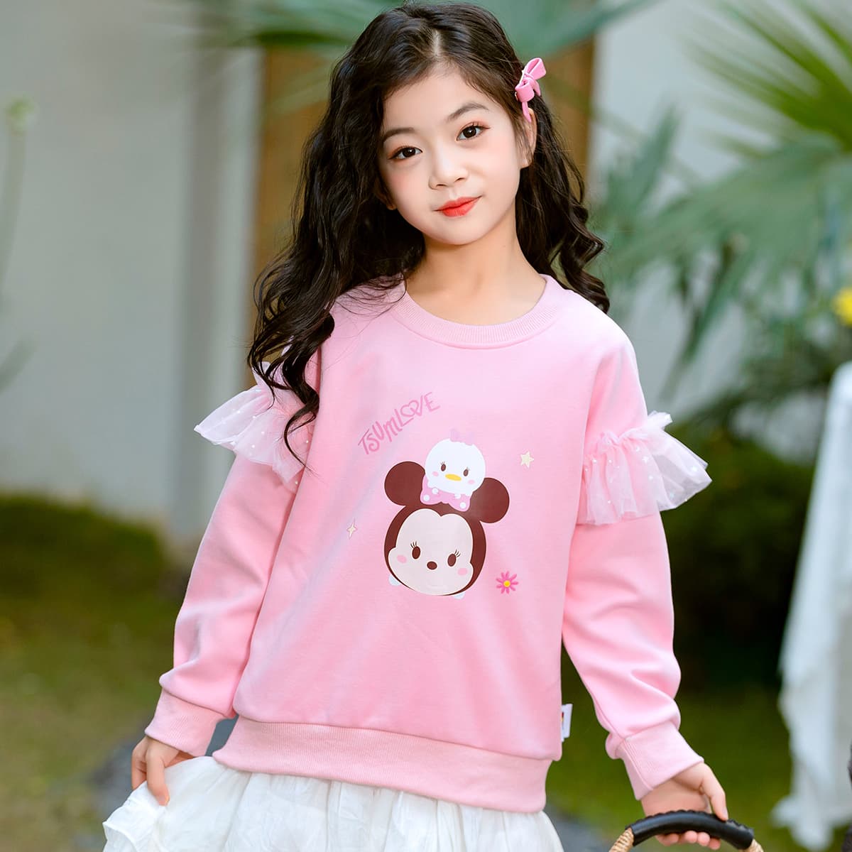 Disney Pine Толстовка Розовый для детей 3-7 лет - изображение 3