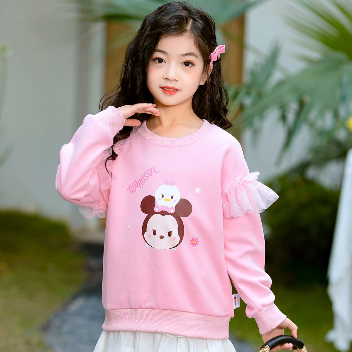 Disney Pine Толстовка Розовый для детей 3-7 лет - изображение 2
