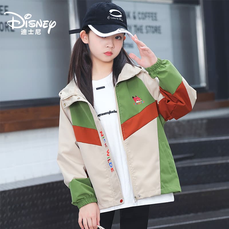 Disney Ветровка Армейский зеленый Детская для детей 3-7 лет - изображение 2