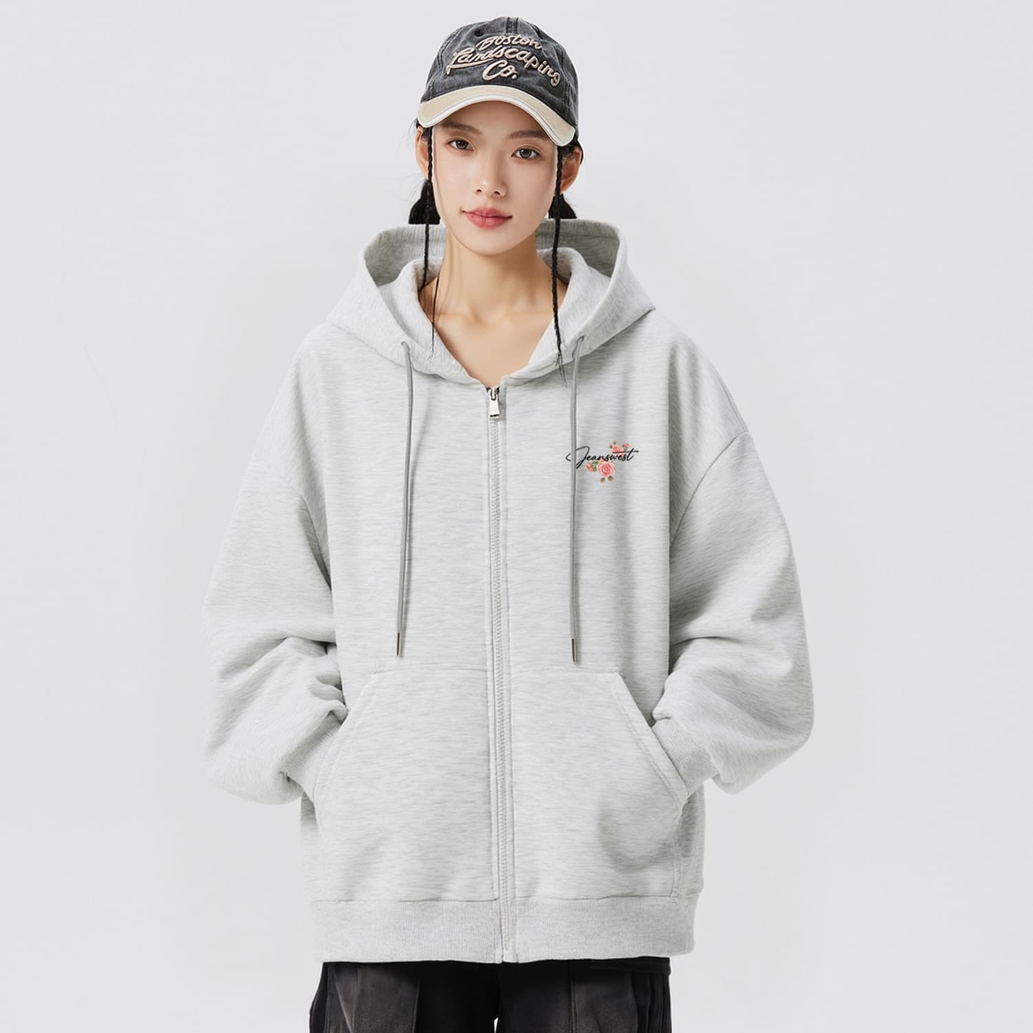 Худи JEANSWEST cleanfitlogo - изображение 3