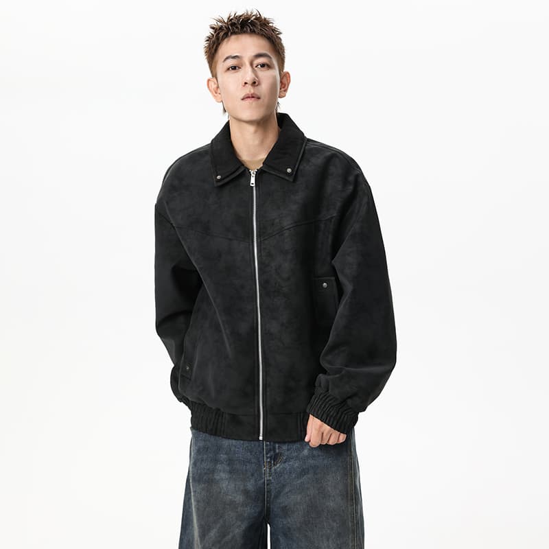 Куртка JEANSWEST Кожаная куртка унисекс - изображение 4