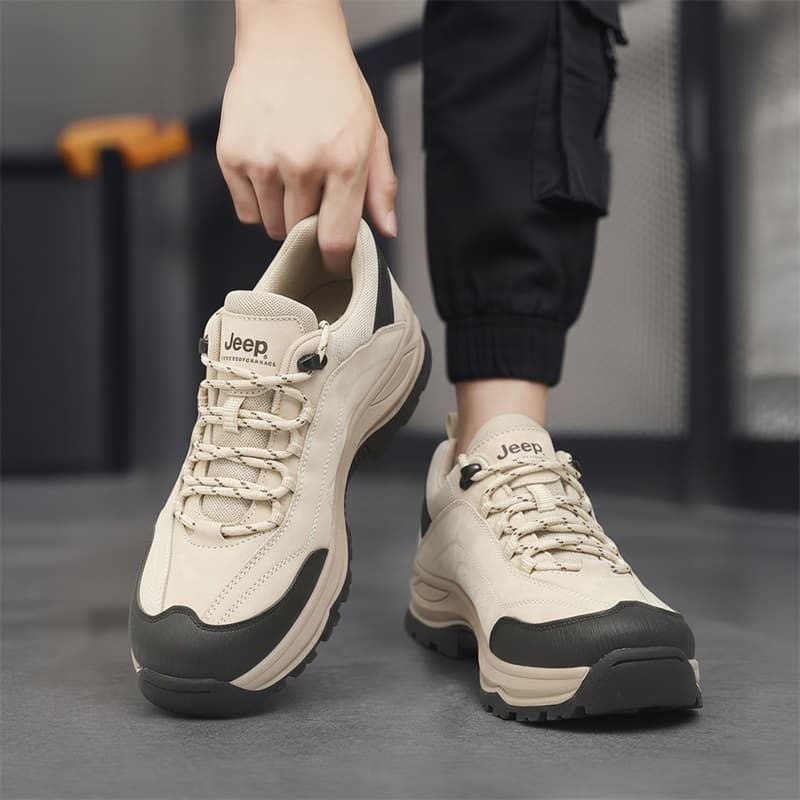 Кроссовки Jeep Дышащая и Износостойкая Низкая Обувь для Альпинизма Мужская - изображение 7