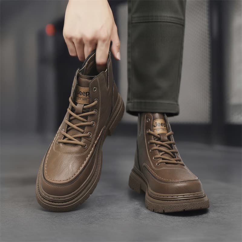 Кроссовки JEEP Outdoor Casual Армейские ботинки Мужские - изображение 7
