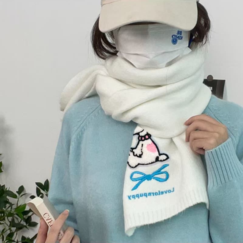 Шарф SNOOPY Полиэстер Трикотаж Шарфы Унисекс - изображение 4