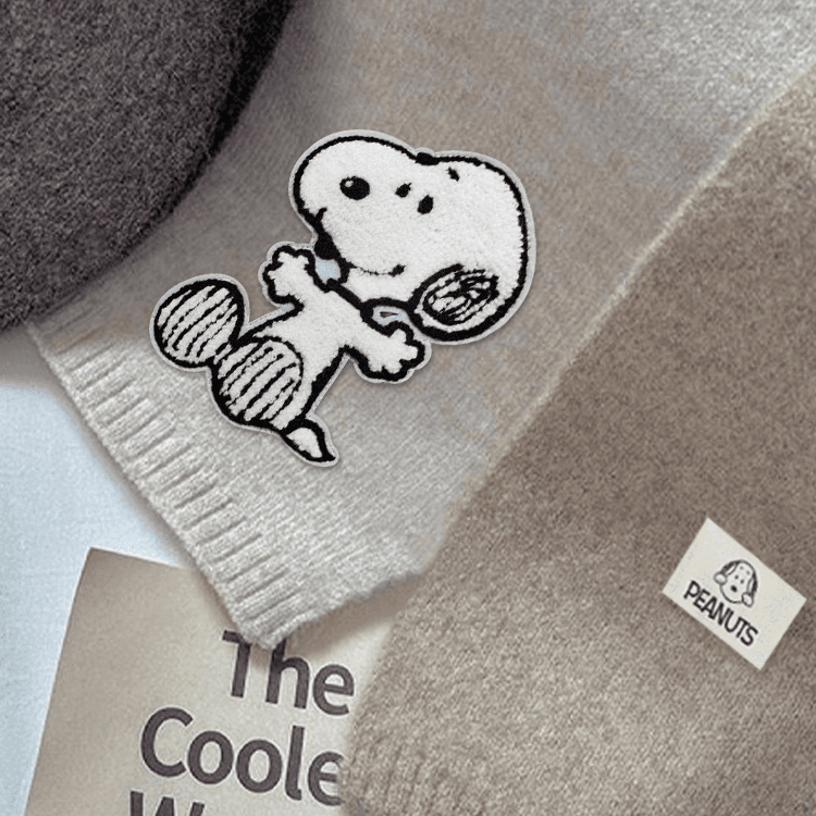 Шарф SNOOPY 81% Включая 95% Включая Полиэстер Трикотаж Шарфы Унисекс - изображение 5