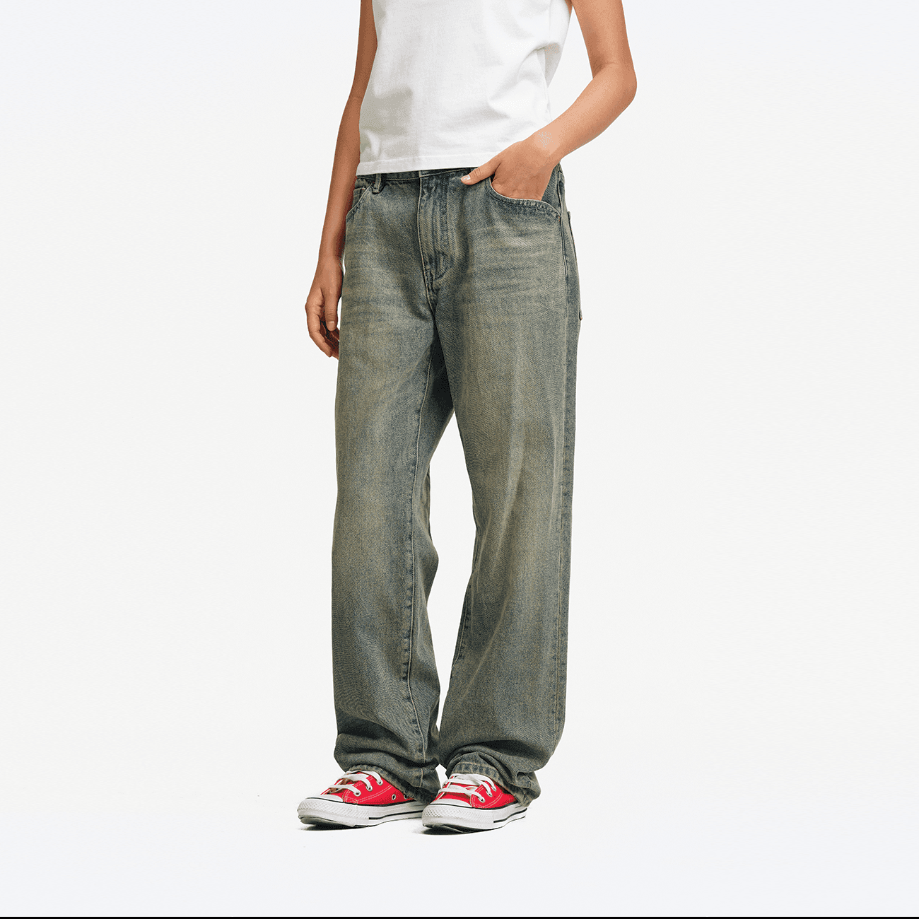 Штаны BURNIN Fusion Logo Jeans - изображение 4