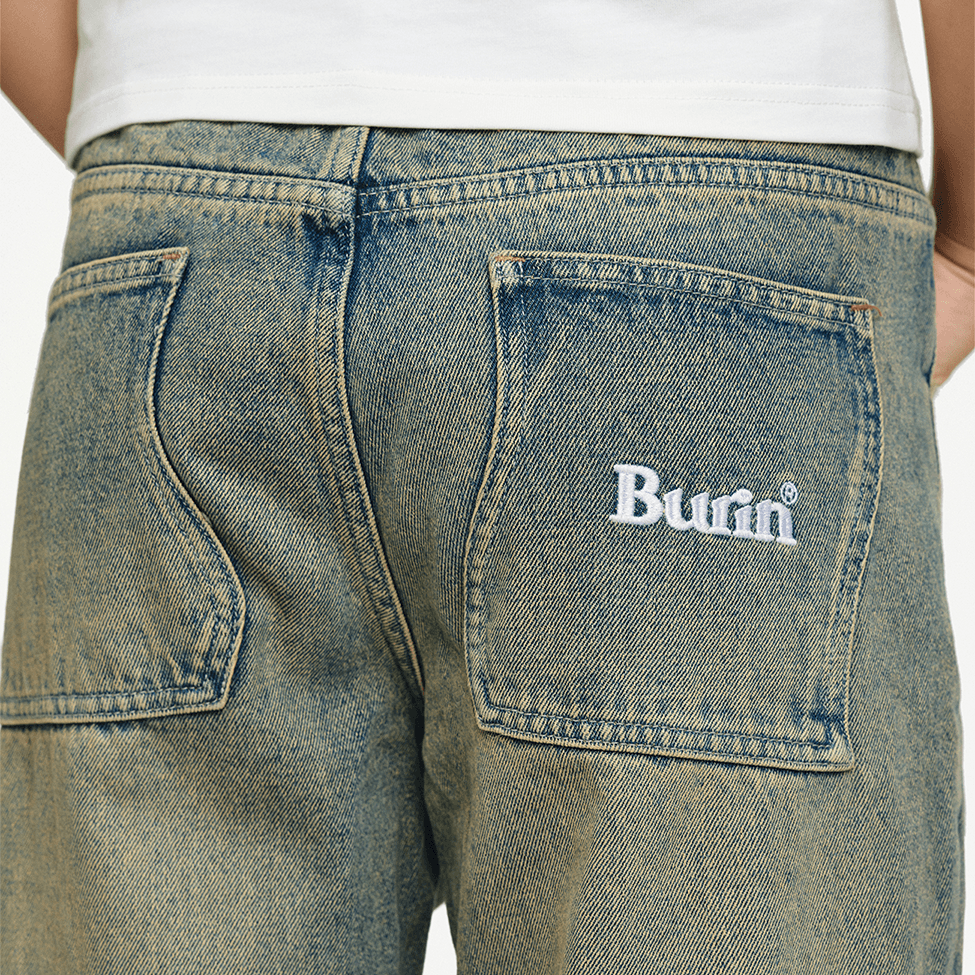 Штаны BURNIN Fusion Logo Jeans - изображение 7