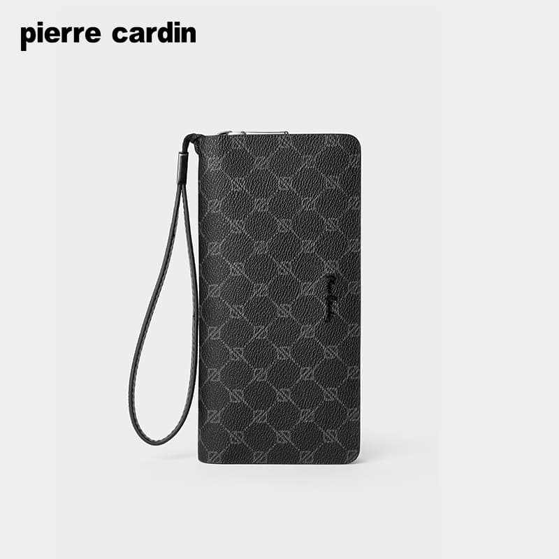 Сумка PIERRE CARDIN PVC с коровьей кожей клатчи стандартный (стандартный) мужской черный - изображение 3