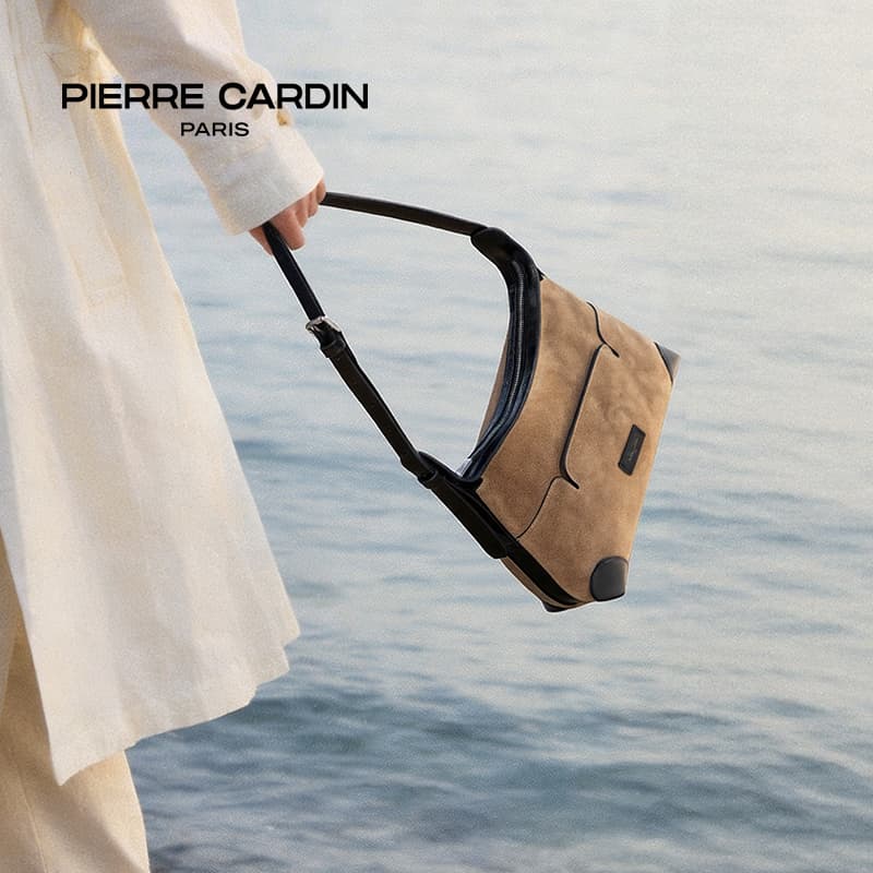 Сумка через плечо PIERRE CARDIN Crossbody сумка Коричневая Женская - изображение 4