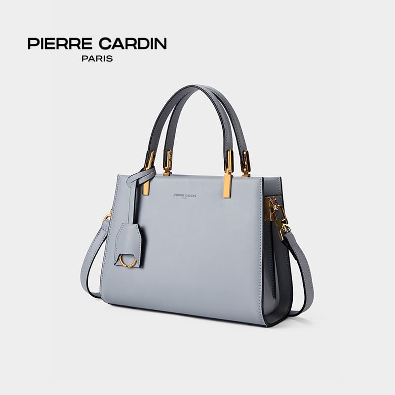 Сумка PIERRE CARDIN Коровья кожа с синтетической кожей сумка стандартного размера (стандартная) женская бордовый красный синий - изображение 6