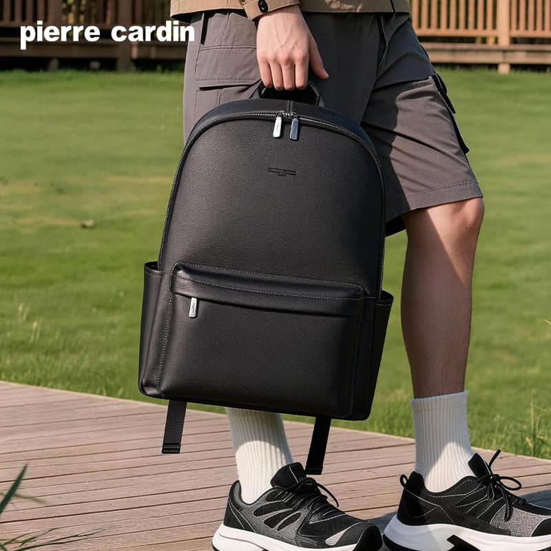 Рюкзак PIERRE CARDIN Рюкзаки Черный мужской - изображение 3