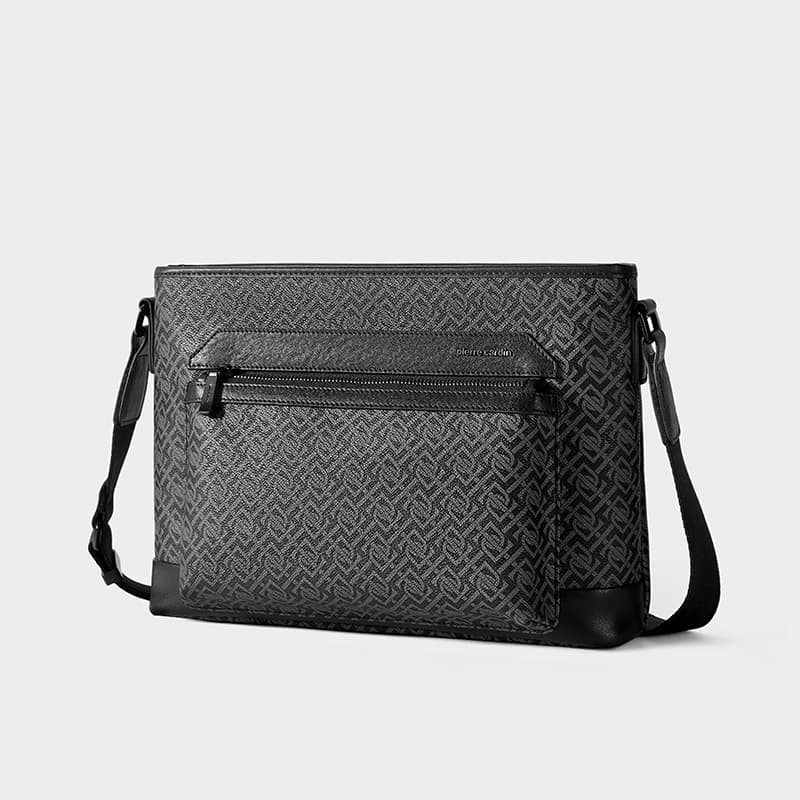 Сумка через плечо PIERRE CARDIN PVC Сумка через плечо Мужской Черный - изображение 5