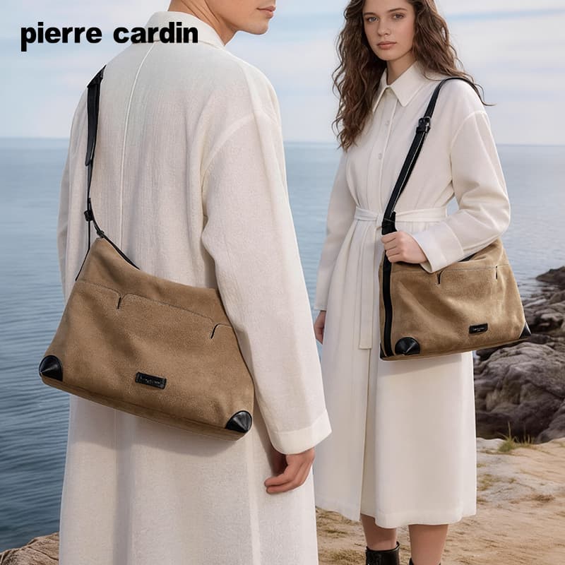 Сумка через плечо PIERRE CARDIN Crossbody Bag Коричневый Унисекс - изображение 3