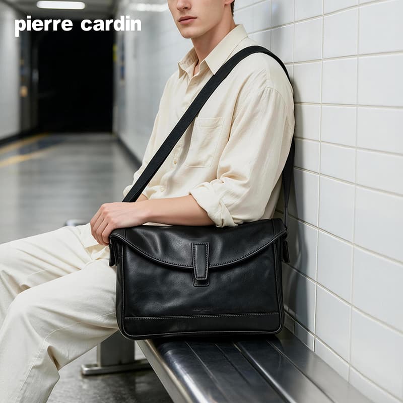 Сумка через плечо PIERRE CARDIN Сумки кросс-боди Черный мужской - изображение 3