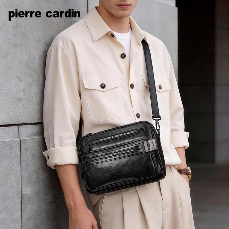 Сумка через плечо PIERRE CARDIN Сумки кросс-боди Черный мужской - изображение 3