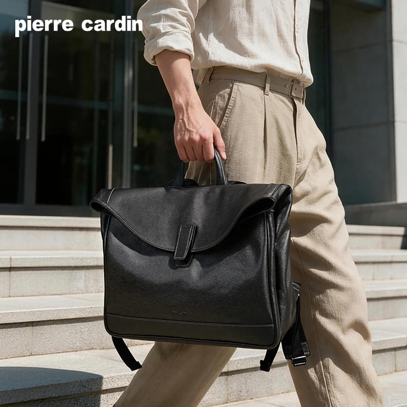 Рюкзак PIERRE CARDIN Рюкзаки Черный мужской - изображение 2