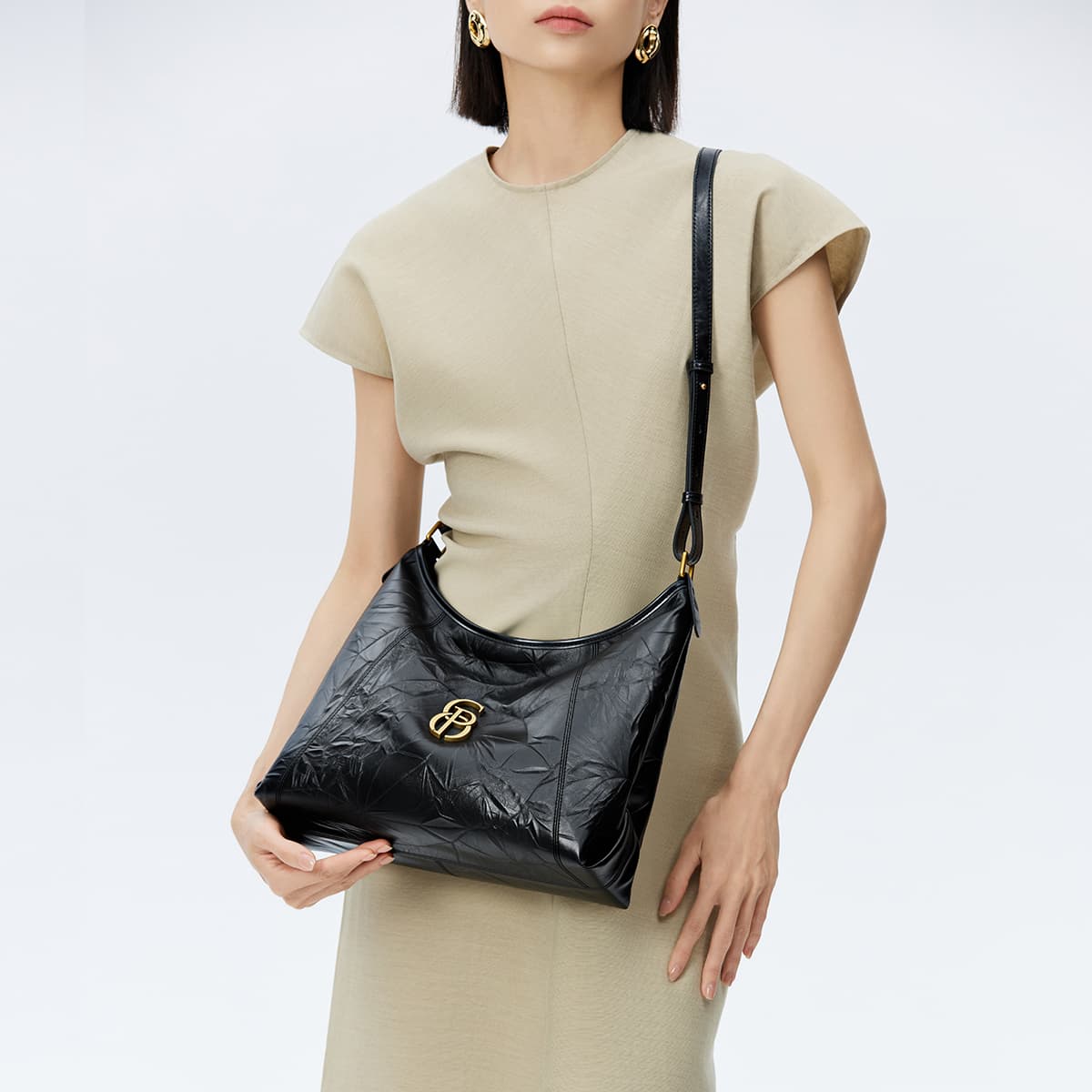 Мини-сумка PIERRE CARDIN Лицевая коровья кожа Сумки кроссбоди Сумка через плечо Обычный (стандартный) Женские Многоцветный - изображение 6