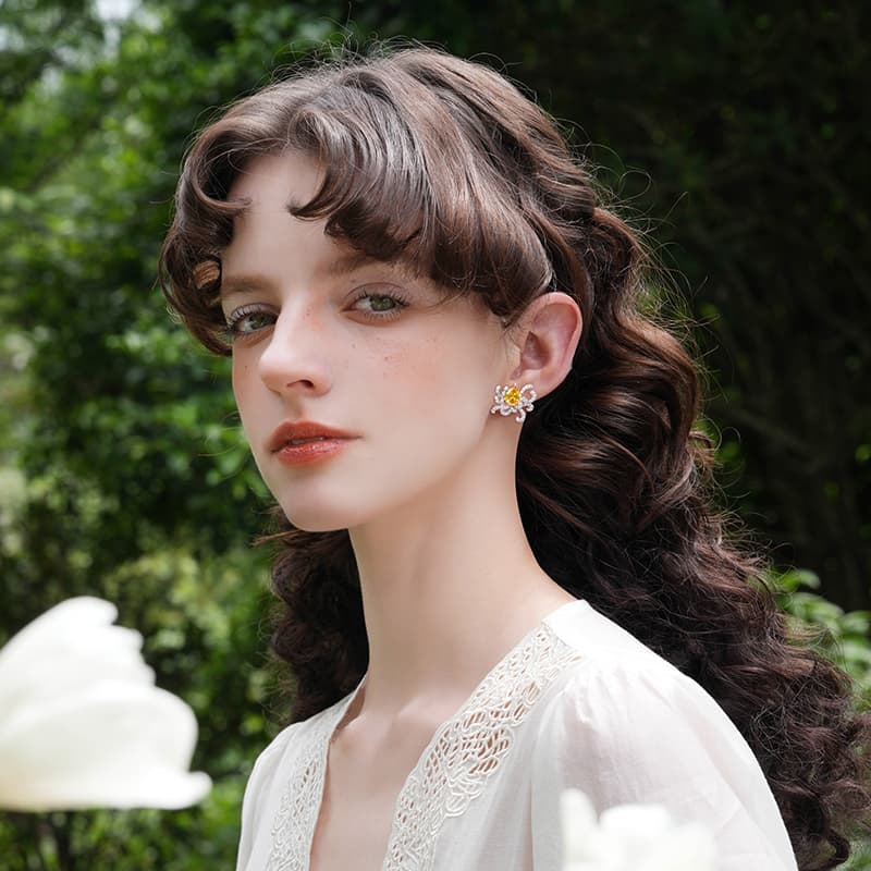 Серьги Eternelle 925 - изображение 2