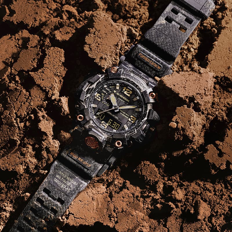 Часы CASIO G Shock BIG Грязь Король Кварцевый механизм Смола Шнуровка Часы Мужские Черный циферблат - изображение 4