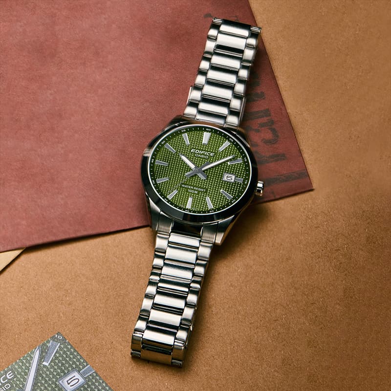 Часы Коллекция Casio EFV 160 D Кварцевый механизм мужские наручные часы нержавеющая сталь шнуровка - изображение 2
