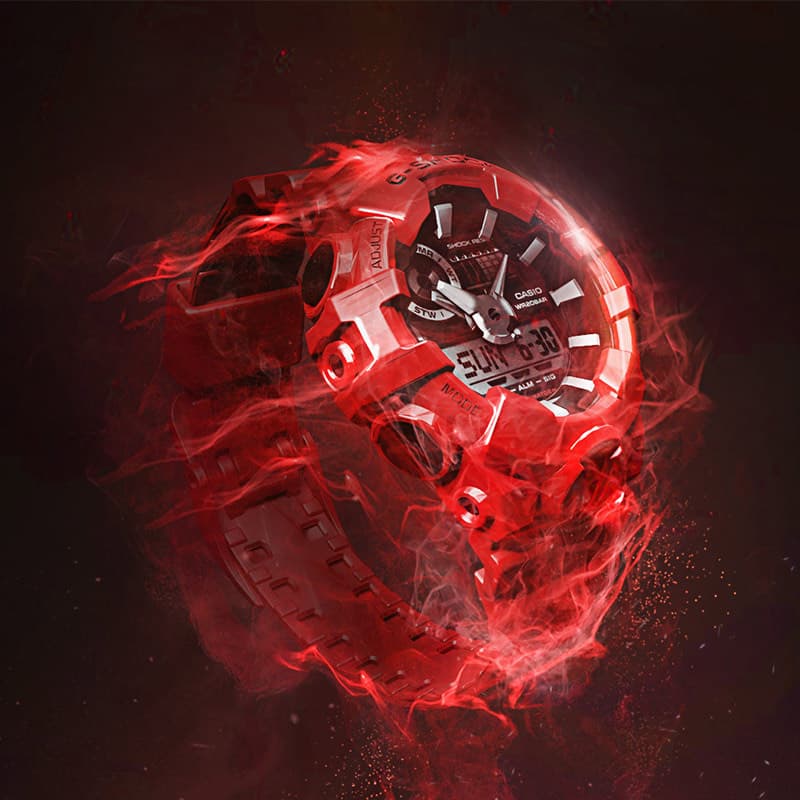 Часы CASIOG-SHOCK GA-700-4APR - изображение 2