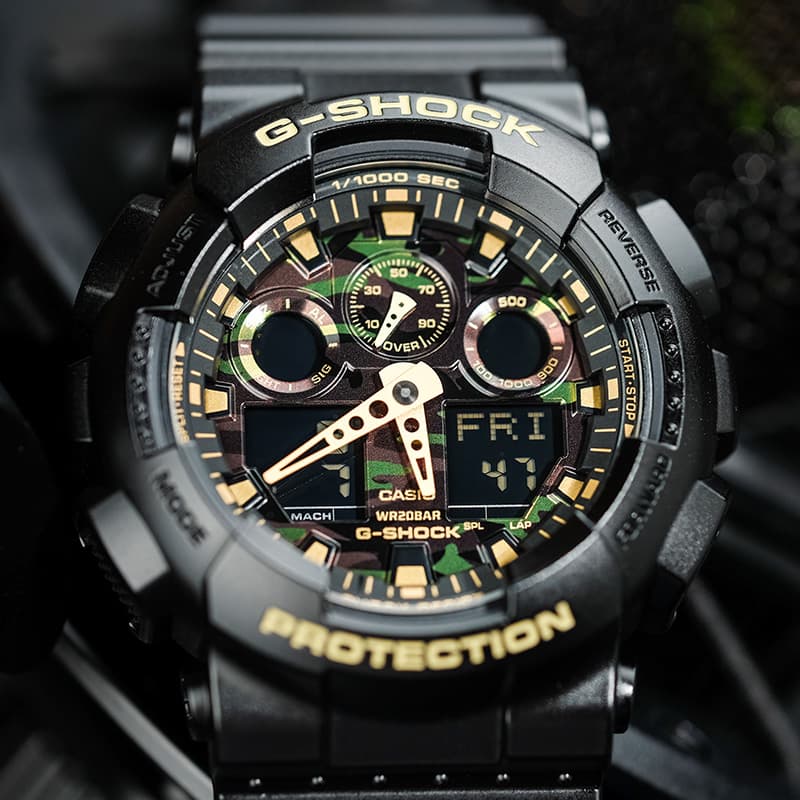Часы CASIO G-SHOCK GA-100CF-1A9PR - изображение 3