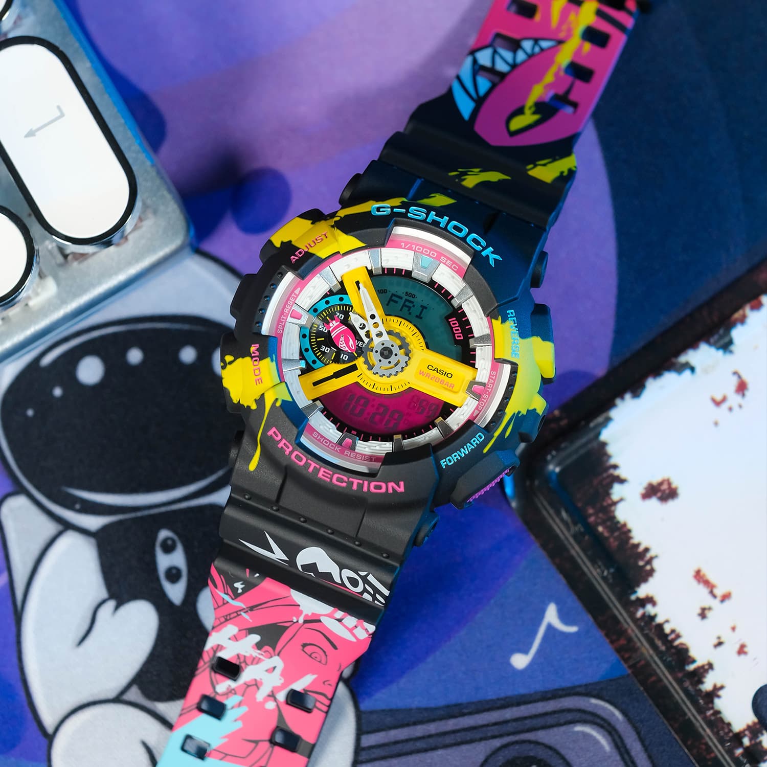 Часы CASIOxG-SHOCK GA-110LL-1APR - изображение 2
